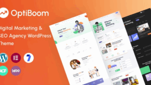OptiBoom (v1.0.5) Digital Marketing & SEO Agency WordPress Theme