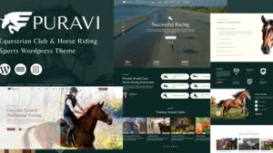 Puravi v1.0.7 Equestrian Club & Horse Riding Sports Theme