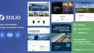 Solio v1.7.0 Solar & Renewable Energy WordPress Theme