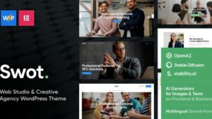 Swot (v1.6) Digital Agency Business & Corporate WordPress Theme
