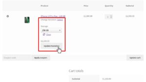 Variation Switcher in Cart for WooCommerce v1.9.0