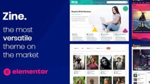 Zine (v2.24.1) Website Builder WordPress Elementor Theme