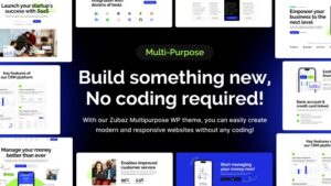 Zubaz (v1.0.0) SaaS & Startup WordPress Theme