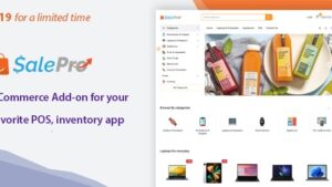 eCommerce add-on for SalePro POS, inventory management app v1.2.0
