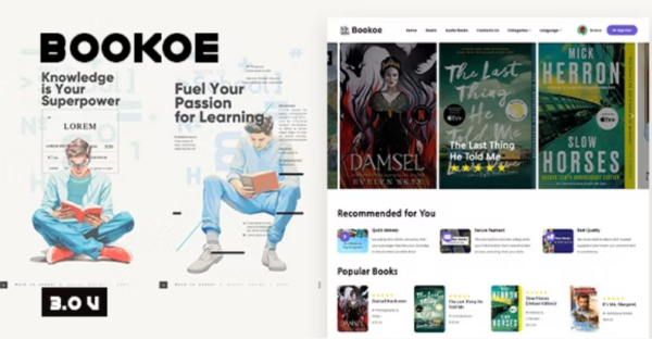 Bookoe v3.0 BookStore Script System with website