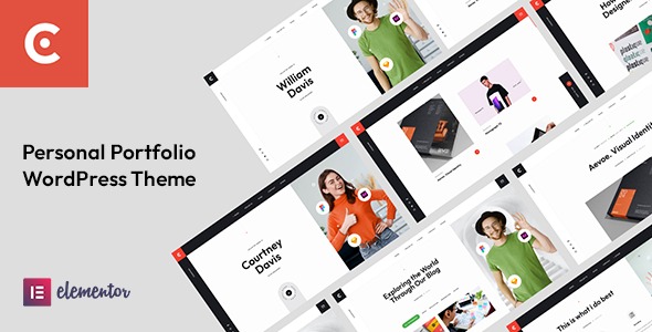 Courtney v1.2.2 Personal Portfolio WordPress Theme