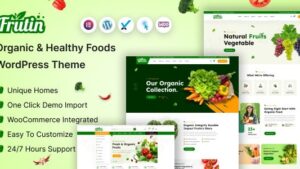 Frutin (v1.0.0) Organic & Healthy Food WordPress Theme