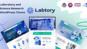 Labtory (v1.0.7) Laboratory and Science Research WordPress Theme