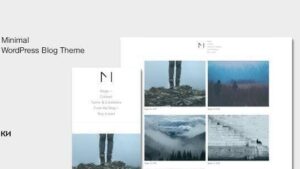 Miniblog v2.0.2 Multipurpose, Minimal WordPress Theme