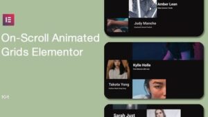 On-Scroll Animated Grid for Elementor v1.0.8