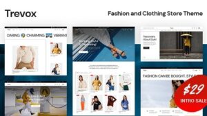 Trevox v1.0.1 Fashion and Clothing Store Theme