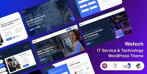 Wotech (v1.0.0) IT Service WordPress Theme