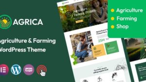 Agrica v1.0.1 Agriculture WordPress Theme