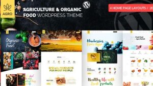 Agro v1.6.0 Organic Farm Agriculture WordPress Theme