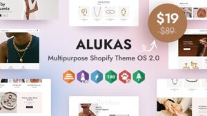 Alukas (v1.6.0) Multipurpose Shopify Theme OS 2.0