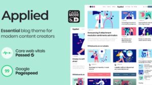 Applied (v1.1.1) Essential Blog theme for Modern Content Creators
