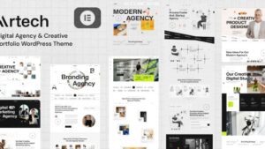 Artech (v1.0.3) Digital Agency & Creative Portfolio WordPress Elementor Theme