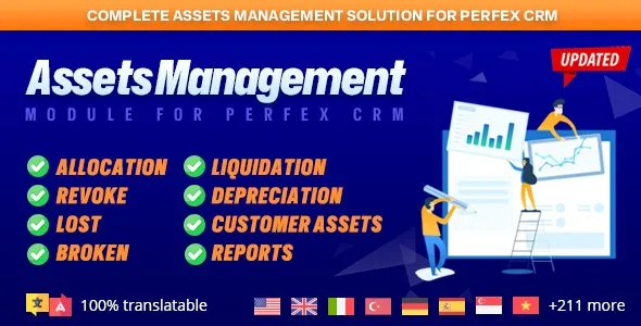 Assets Management module for Perfex CRM v1.1.0c