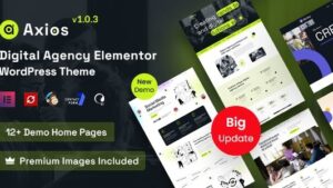 Axios (v1.1.6) Digital Agency WordPress Theme