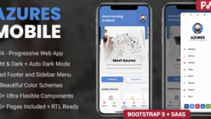 Azures Mobile Template & PWA v4.4.2