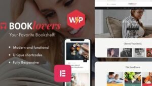 Booklovers (v2.13) Publishing House & Book Store WordPress Theme + RTL 