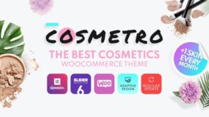 Cosmetro v4.0.7 Cosmetics Store Elementor WooCommerce Theme