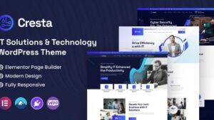 Cresta v1.0 IT Solutions & Technology WordPress Theme