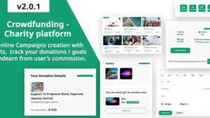 Crowdfunding v2.0.1 Fund raising platform / Charity / Donation