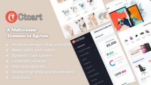Ctcart v1.0 Multivendor eCommerce Store
