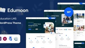 Edumoon (v1.6) Education LMS WordPress Theme