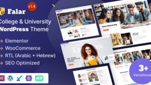 Falar (v1.7.0) College University Elementor WordPress Theme