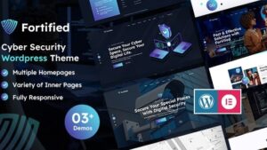 Fortified (v1.0) IT & Cyber Security WordPress Theme