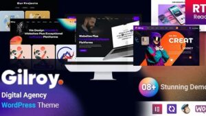 Gilory (v1.0.7) Digital Agency WordPress Theme