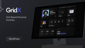 Gridx v4.3.1 Personal Portfolio WordPress