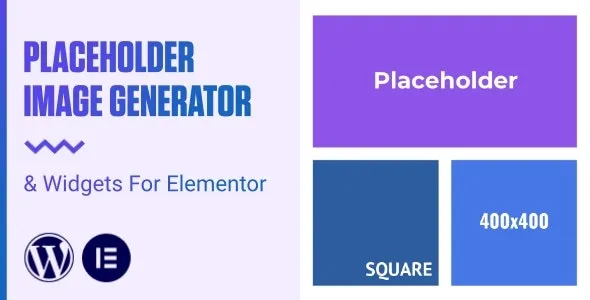 Holdy Placeholder Image Generator & Widgets For Elementor v1.0 - Elementor占位图生成器和部件插件