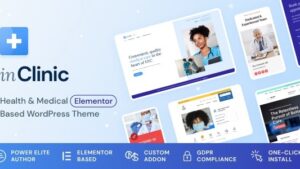 InClinic (v1.2.1) Healthcare & Medical WordPress Theme