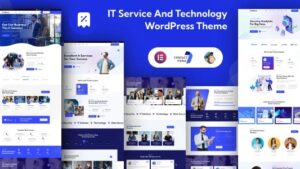 Infotek v1.0.0 IT Service And Technology WordPress Theme