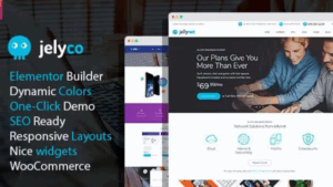 JelyCo v1.1.0 ISP & Telecom WordPress Theme