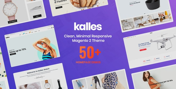 Kalles (v1.1.5) Clean, Minimal Responsive Magento 2 Theme