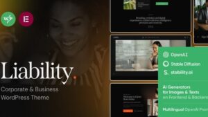 Liability (v1.4.0) Insurance & Finance WordPress Theme