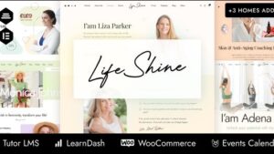 LifeShine (v1.0.6) Coaching Online Education WordPress Theme