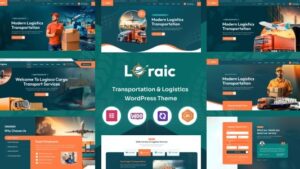 Loraic (v1.0.4) Transportation & Logistics WordPress Theme
