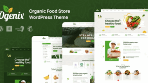Ogenix (v1.0.0) Organic Food Store WordPress Theme