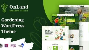 OnLand v1.1.2 Gardening WordPress Theme