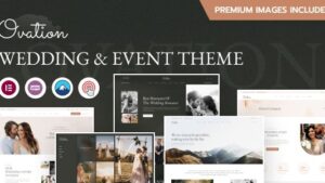 Ovation (v1.0.3) Wedding & Event Photography WordPress Theme