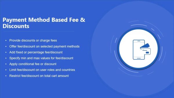 Payment Method Based Fee & Discounts v1.1.2