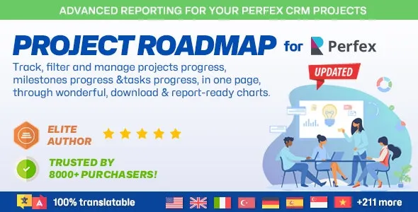 Project Roadmap v1.0b Advanced Reporting & Workflow module for Perfex CRM Projects