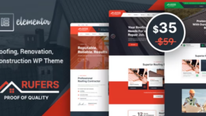 Rufers (v1.5) Renovation Services WordPress Theme