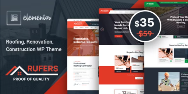 Rufers (v1.5) Renovation Services WordPress Theme