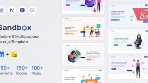Sandbox (v2.0) Multipurpose Next.js Template